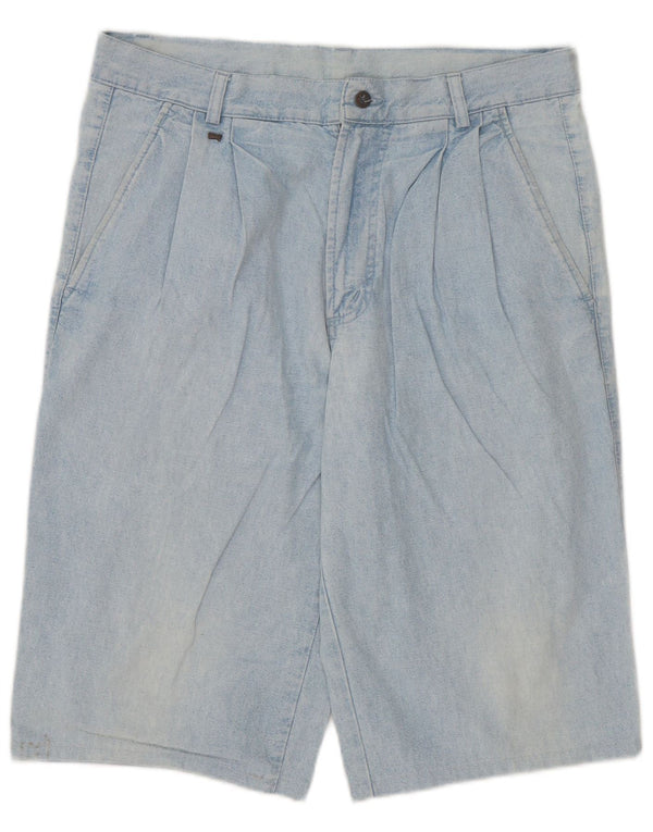 Pantaloncini di jeans con ancoraggio da uomo Carrera W32 Blu medio