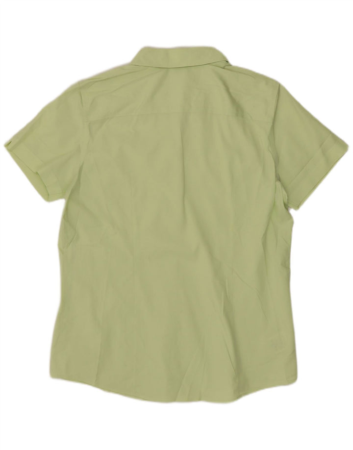 Camicia a maniche corte da donna Eddie Bauer UK 14 Verde medio