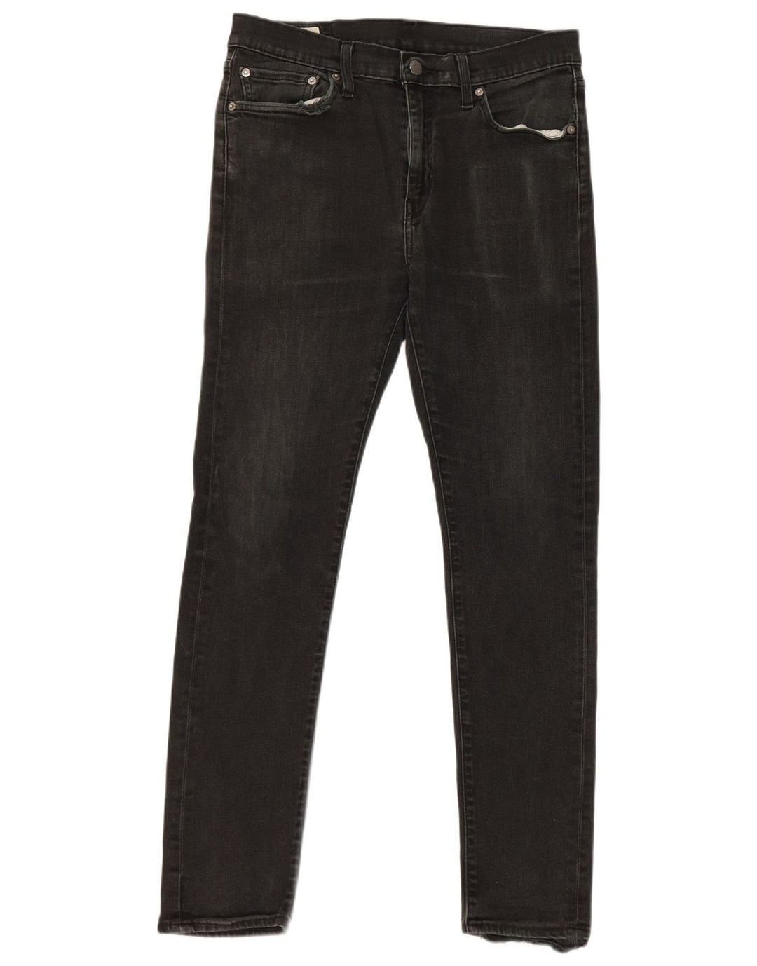 Jeans slim da uomo Levi's W32 L32 cotone nero