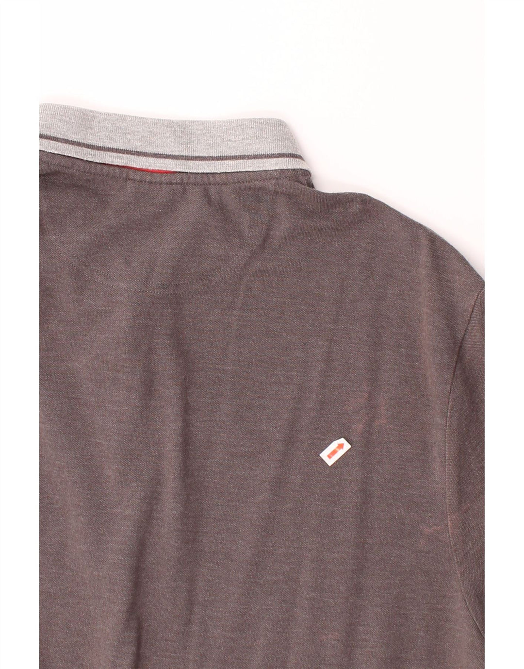 CHAMPION Mens Long Sleeve Polo Shirt 2XL Grey Cotton Vintage Champion and Second-Hand Champion from Messina Hembry 