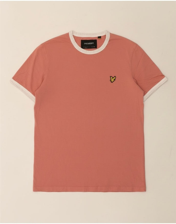 T-shirt da uomo Lyle & Scott Top piccola in cotone rosa