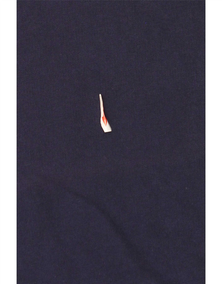 Lyle & Scott Felpa da uomo Maglione 2XL Cotone color block blu navy