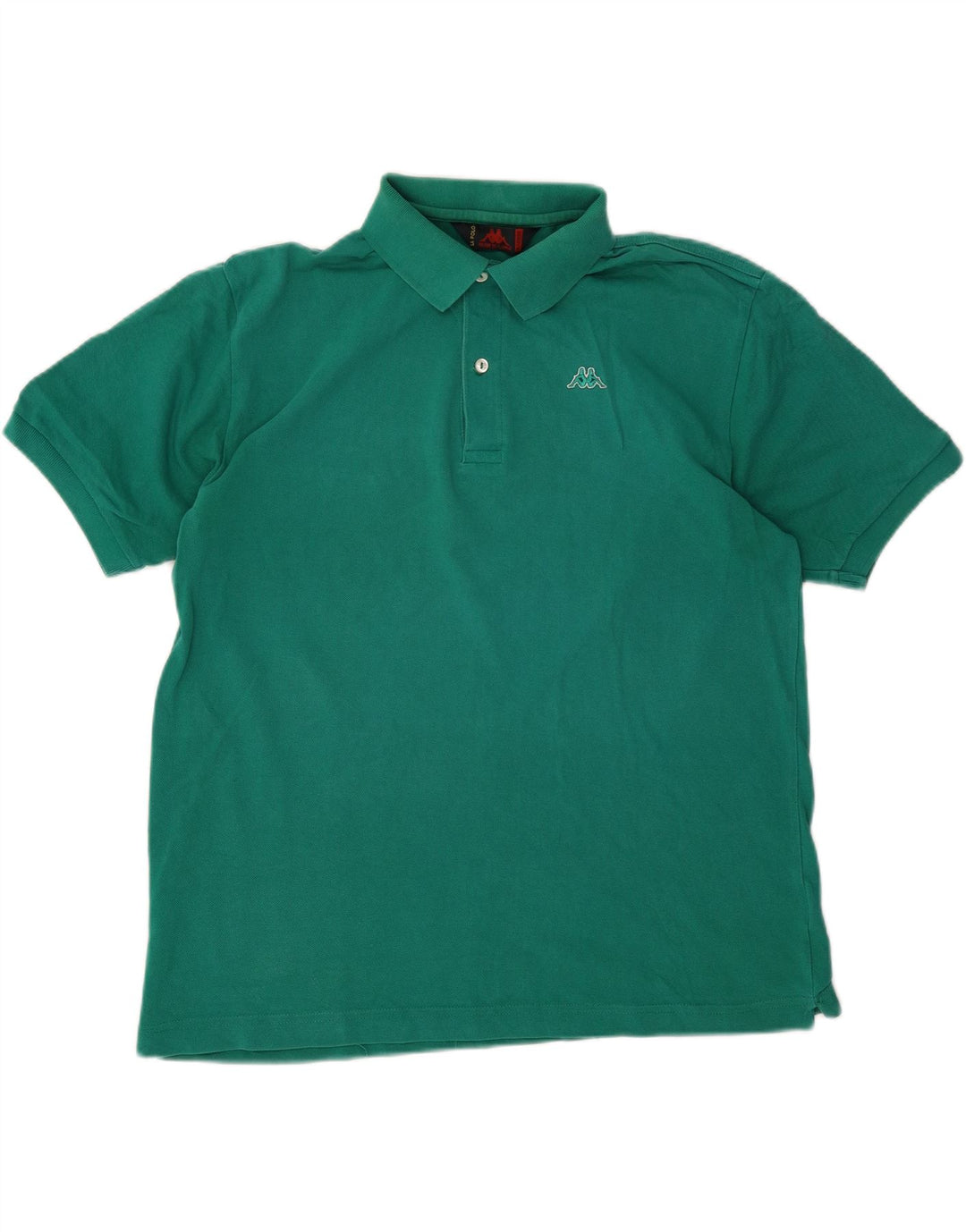 Polo Kappa Uomo XL Verde Cotone