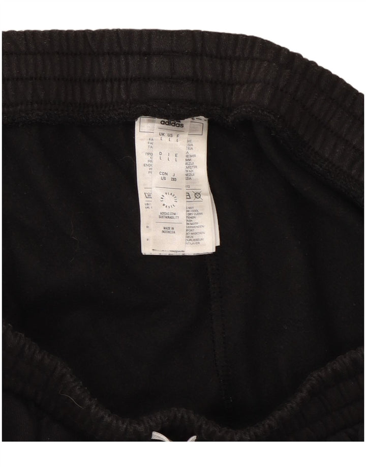 Pantaloni da tuta da uomo Adidas Joggers grandi in cotone nero