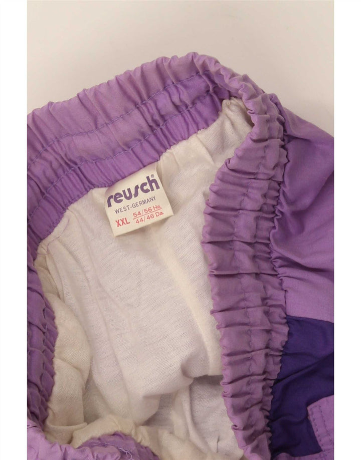 Tuta intera da uomo Reusch Graphic XL viola poliestere