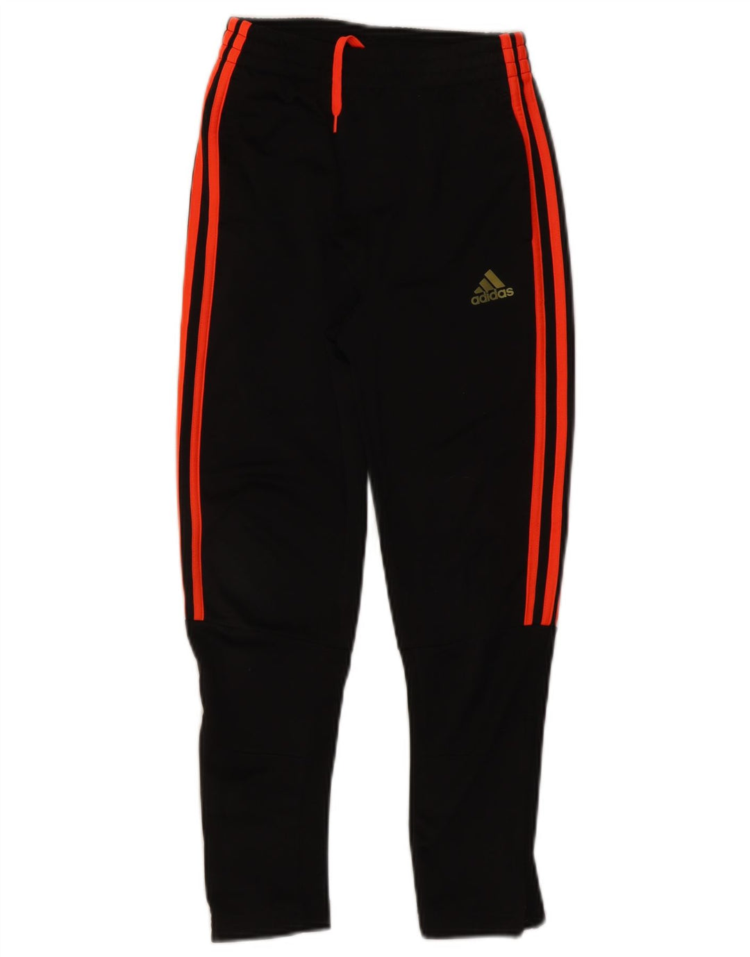 Pantaloni della tuta da bambino ADIDAS 9-10 anni in poliestere nero