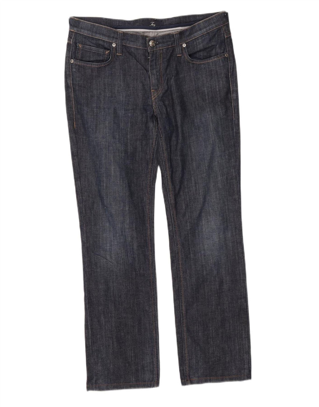 Jeans dritti da donna Fay W32 L28 cotone blu navy