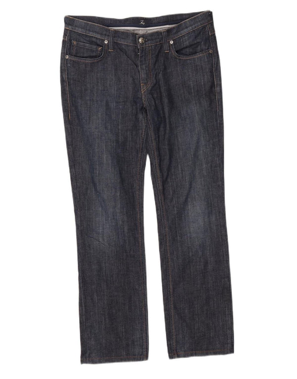 Jeans dritti da donna Fay W32 L28 cotone blu navy