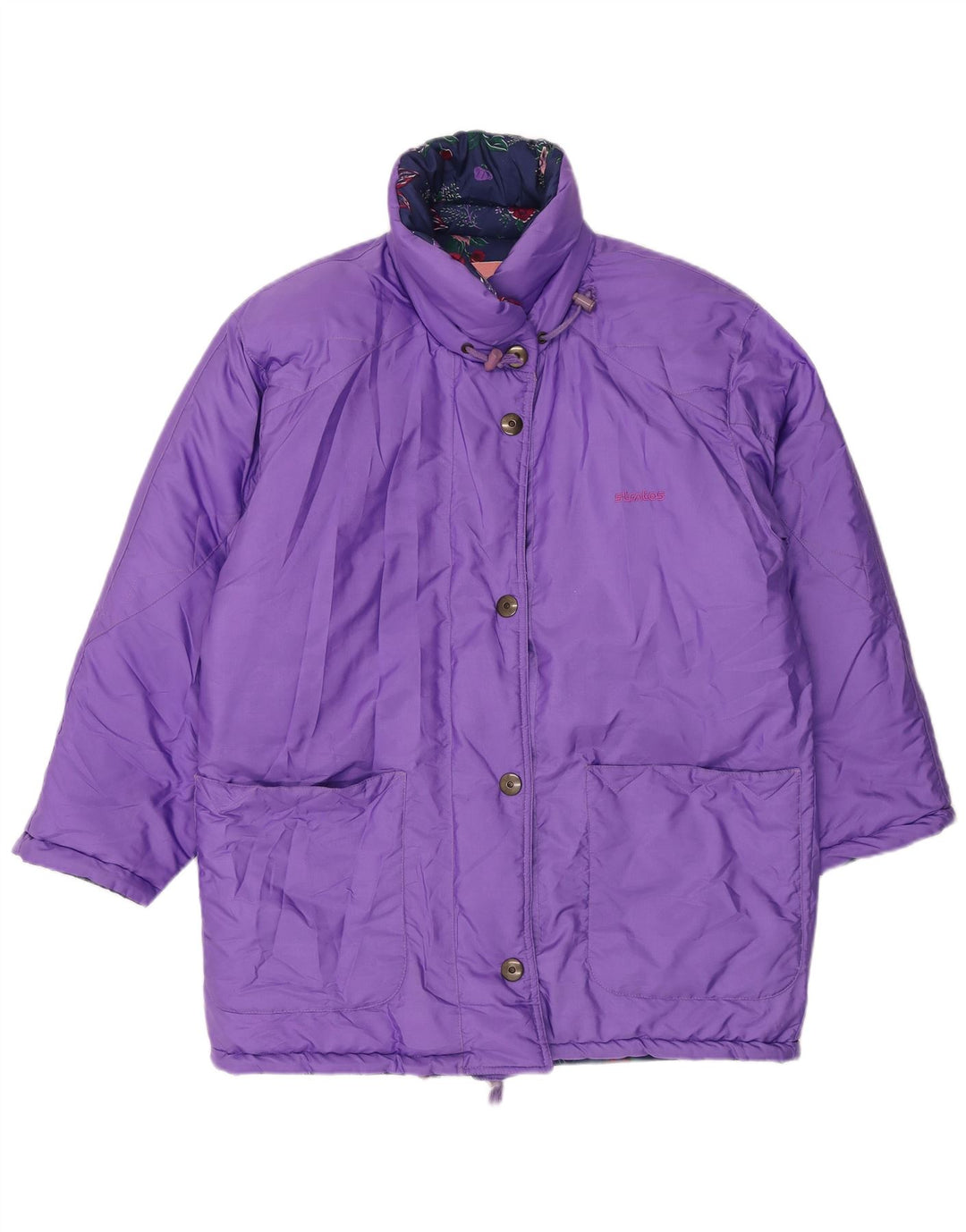 Giacca da sci oversize reversibile da donna Stratos EU 44 XL Poliestere viola
