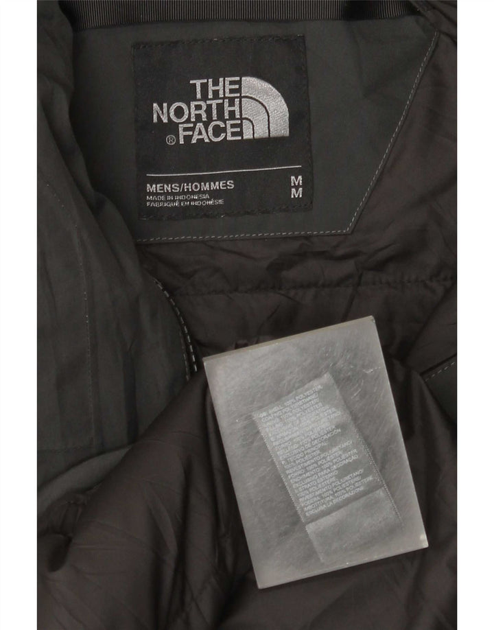 Giacca a vento con cappuccio grafica da uomo The North Face UK 38 Grigio medio