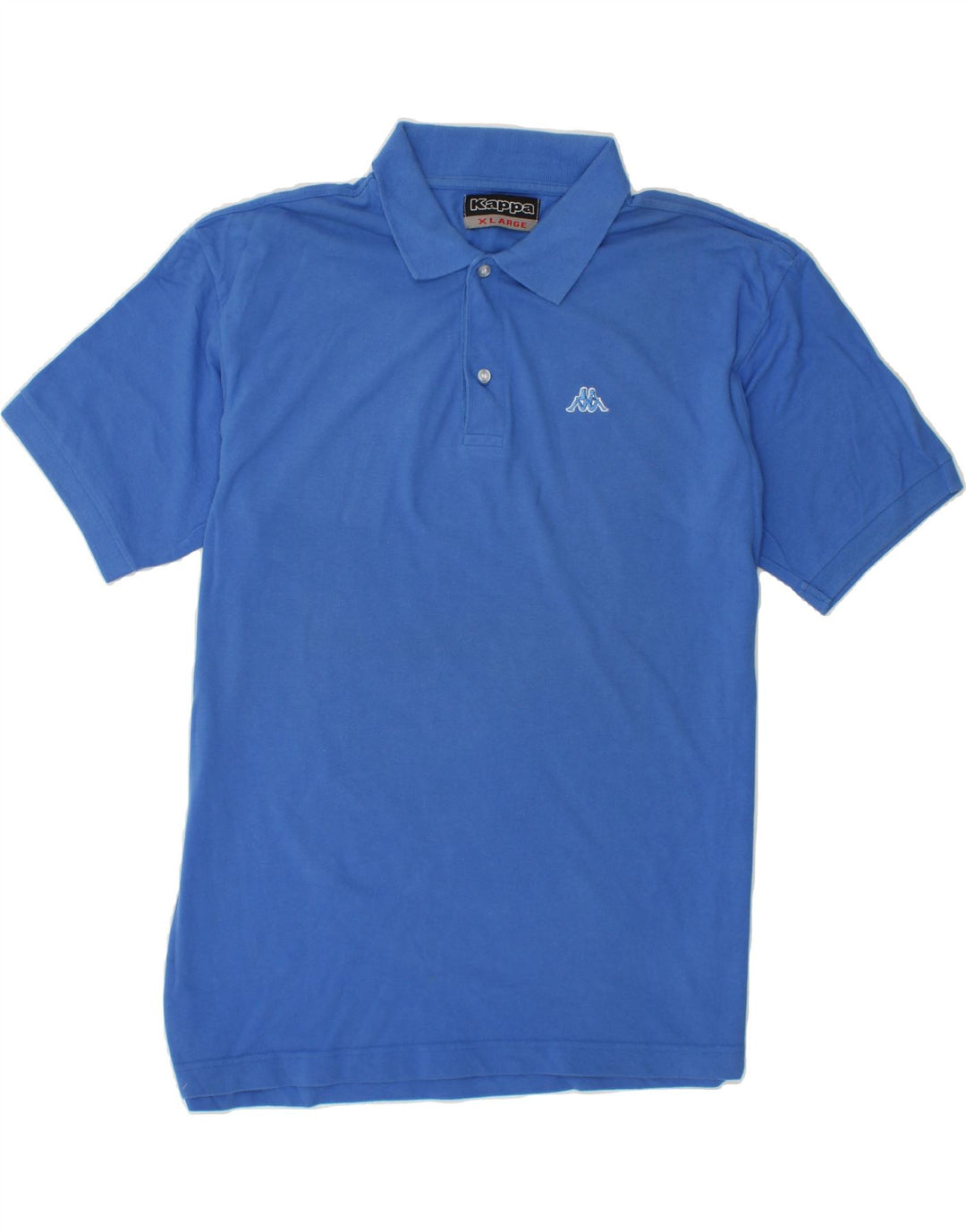 KAPPA Mens Polo Shirt XL Blue Cotton Vintage Kappa and Second-Hand Kappa from Messina Hembry 