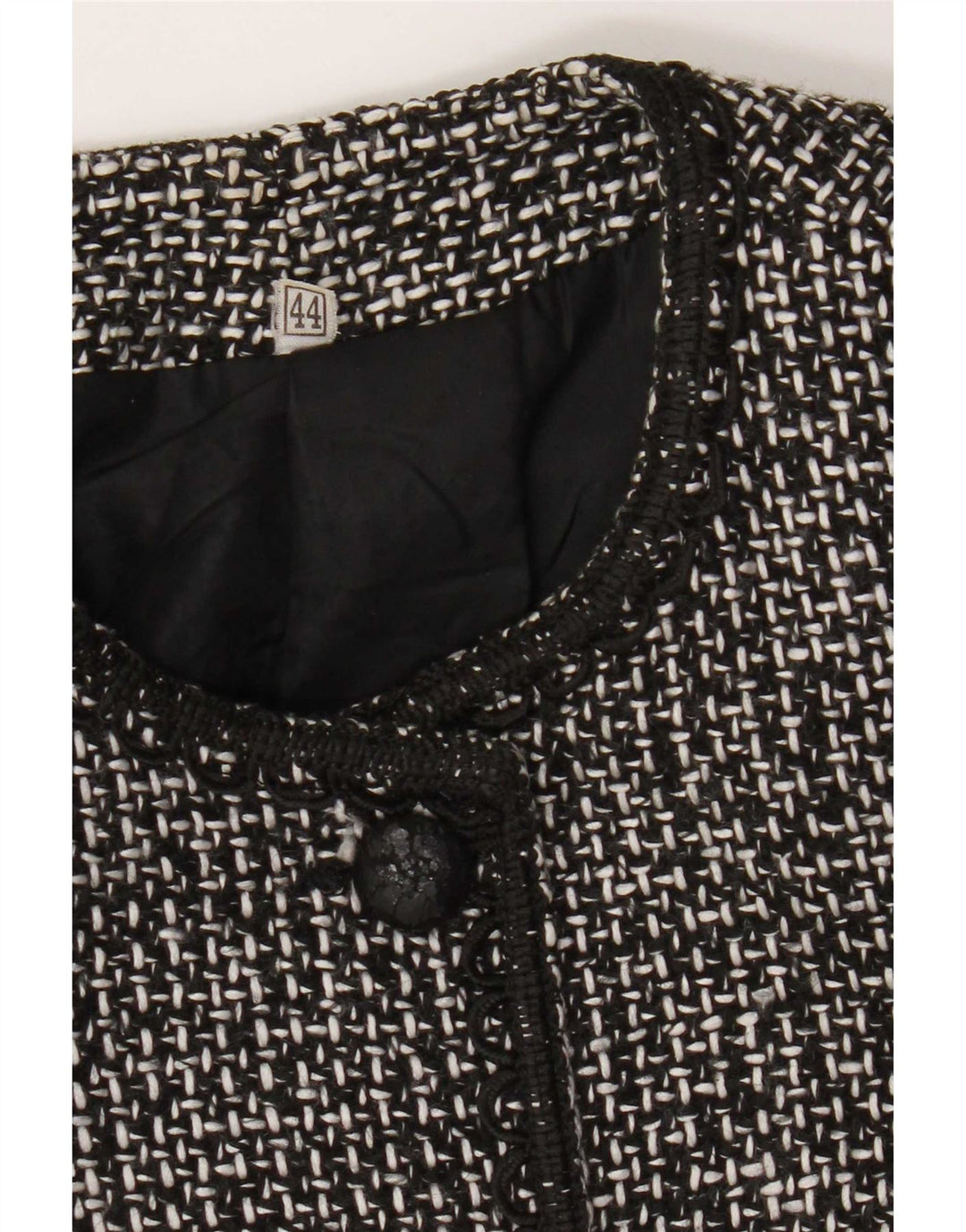 Giacca blazer vintage da donna a 5 bottoni IT 44 media nera