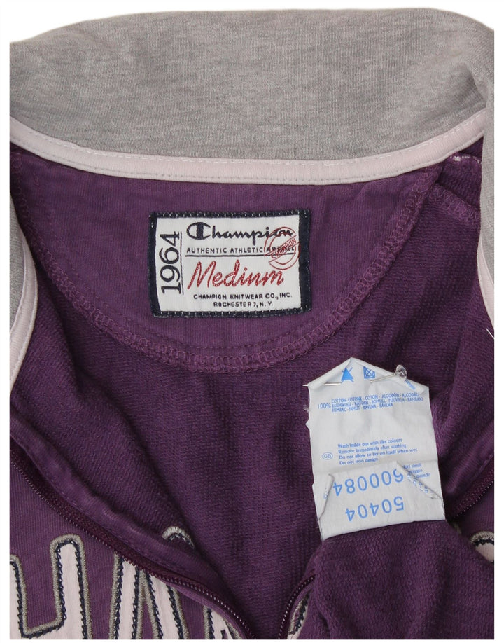 Giacca da tuta grafica da donna Champion UK 14 Cotone viola medio