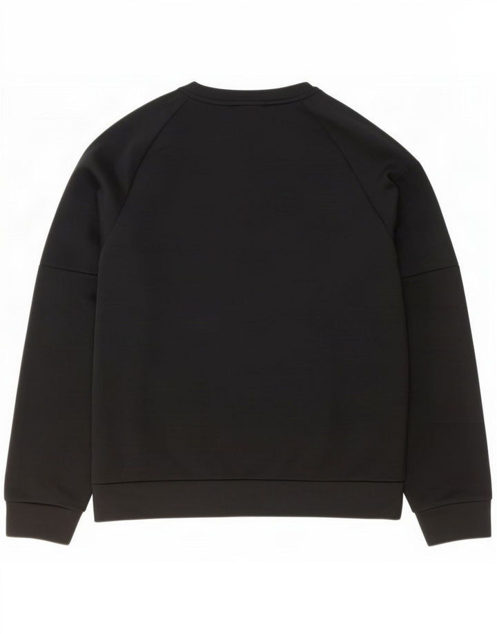 Felpa Nike Therma-Fit da uomo, media, poliestere nero