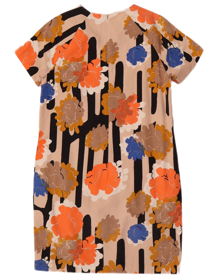 Abito a trapezio da donna COS EU 36 Piccolo cotone floreale multicolore