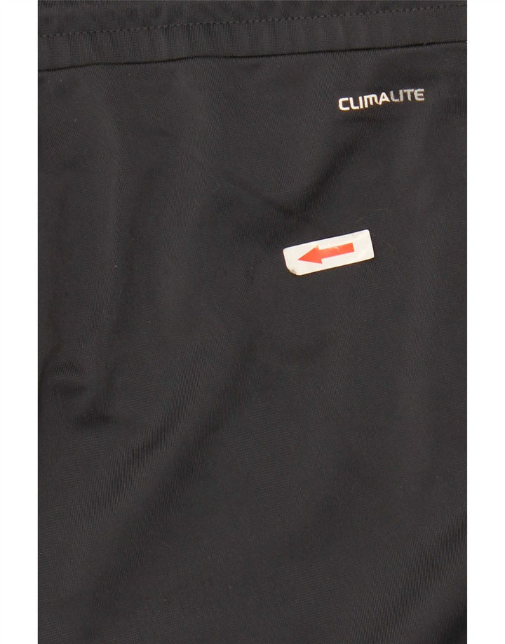 Pantaloni da tuta Adidas Climalite da donna UK 12 Poliestere grigio medio