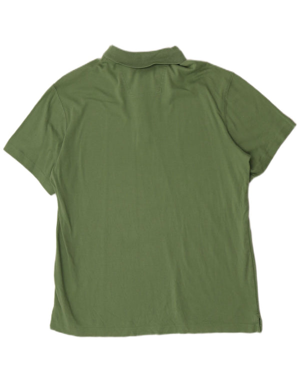 Polo alta da uomo Eddie Bauer 2XL cotone verde