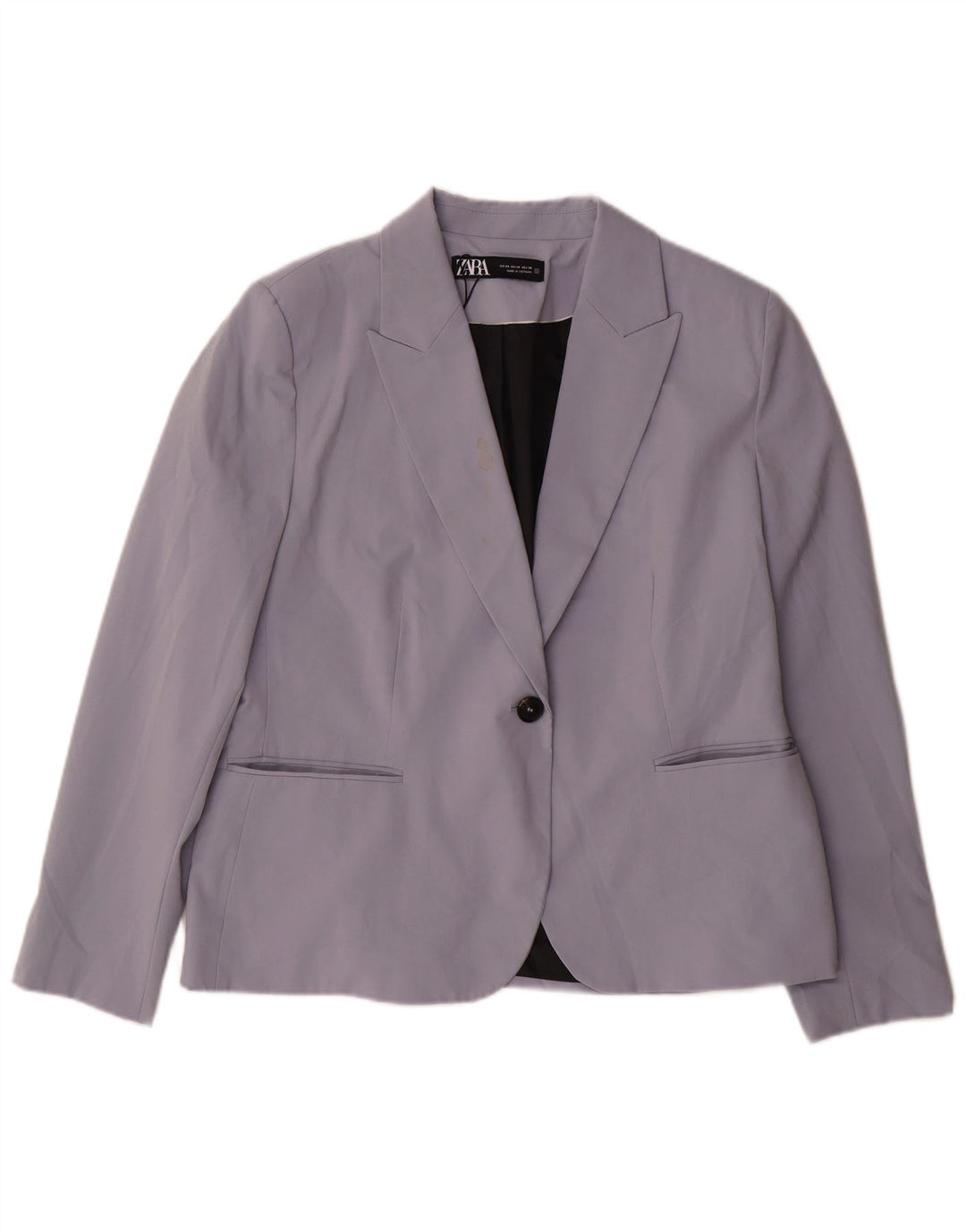 Giacca blazer a 1 bottone da donna Zara EU 46 2XL poliestere viola