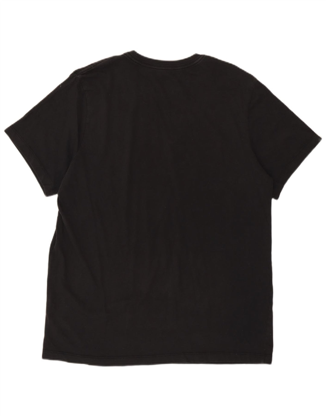 T-shirt grafica da uomo Nike Top grande in cotone nero