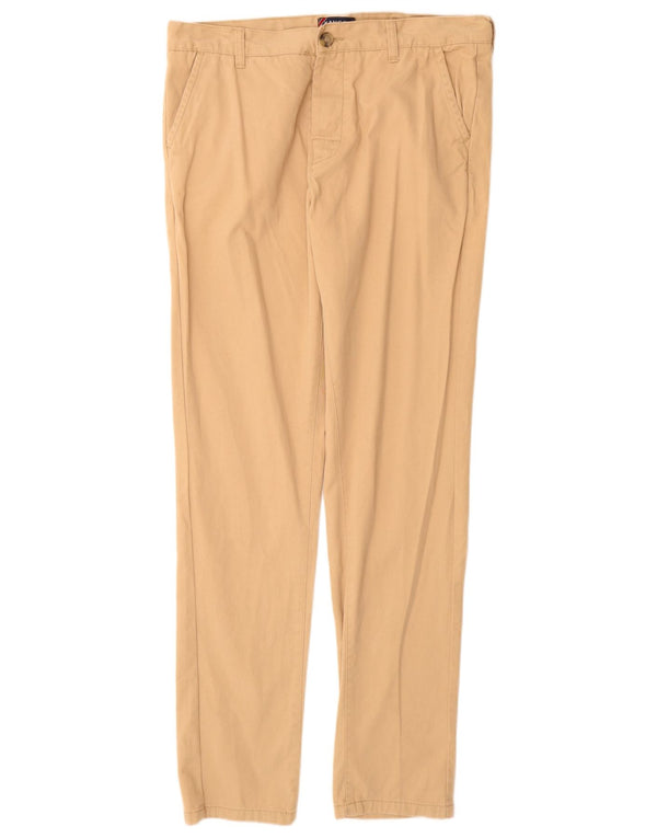Pantaloni chino slim da uomo Kangol W34 L31 in cotone beige
