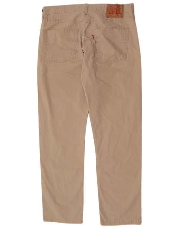 Levi's Uomo 551 Pantaloni casual dritti W36 L28 Cotone Beige