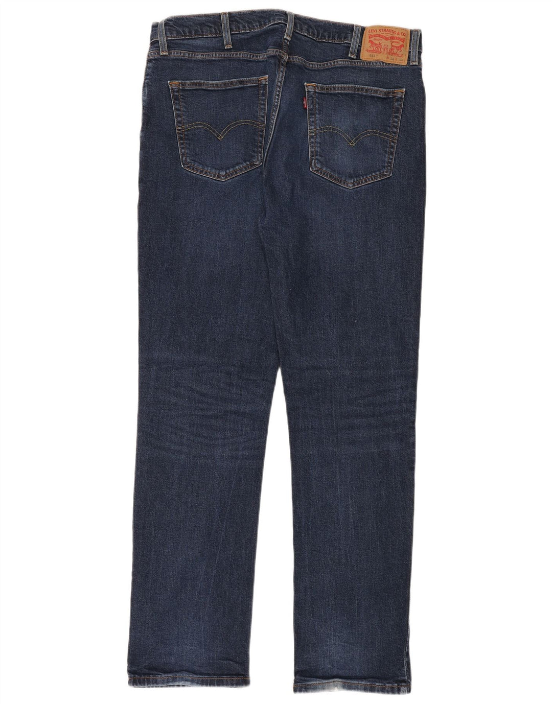 LEVI'S Jeans dritti da uomo 514 W38 L34 cotone blu