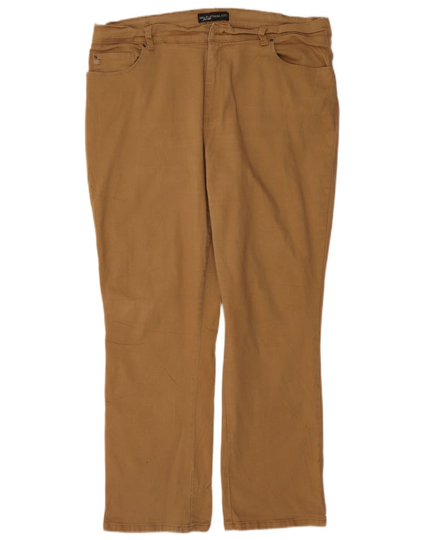 Pantaloni casual dritti Lee da donna con etichetta platino US 16 2XL W40 L30 Marrone