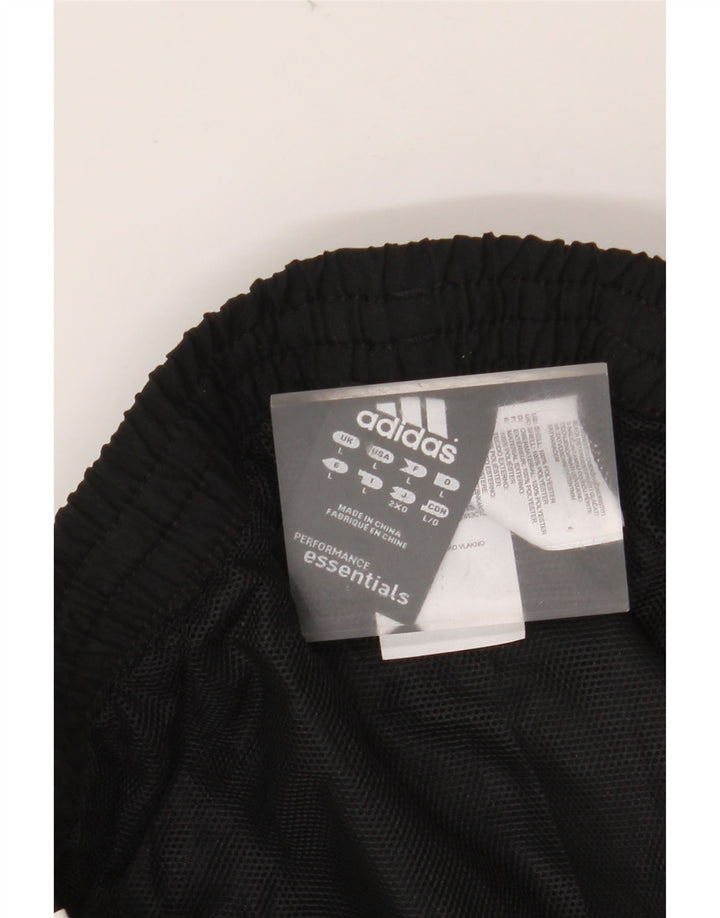 Pantaloni da tuta da uomo ADIDAS Climalite Joggers grandi in poliestere nero