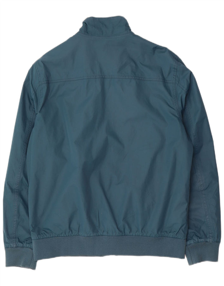 Giacca antipioggia bomber da uomo Timberland UK 40 grande poliestere blu