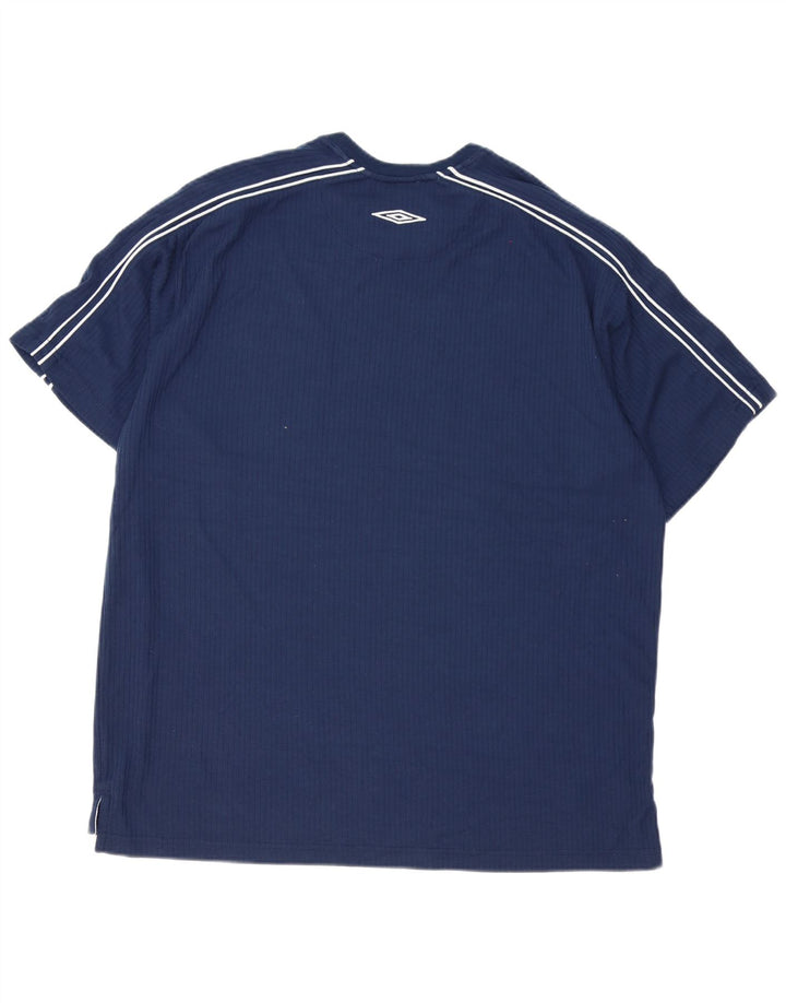T-shirt da uomo Umbro Top XL blu navy in poliestere