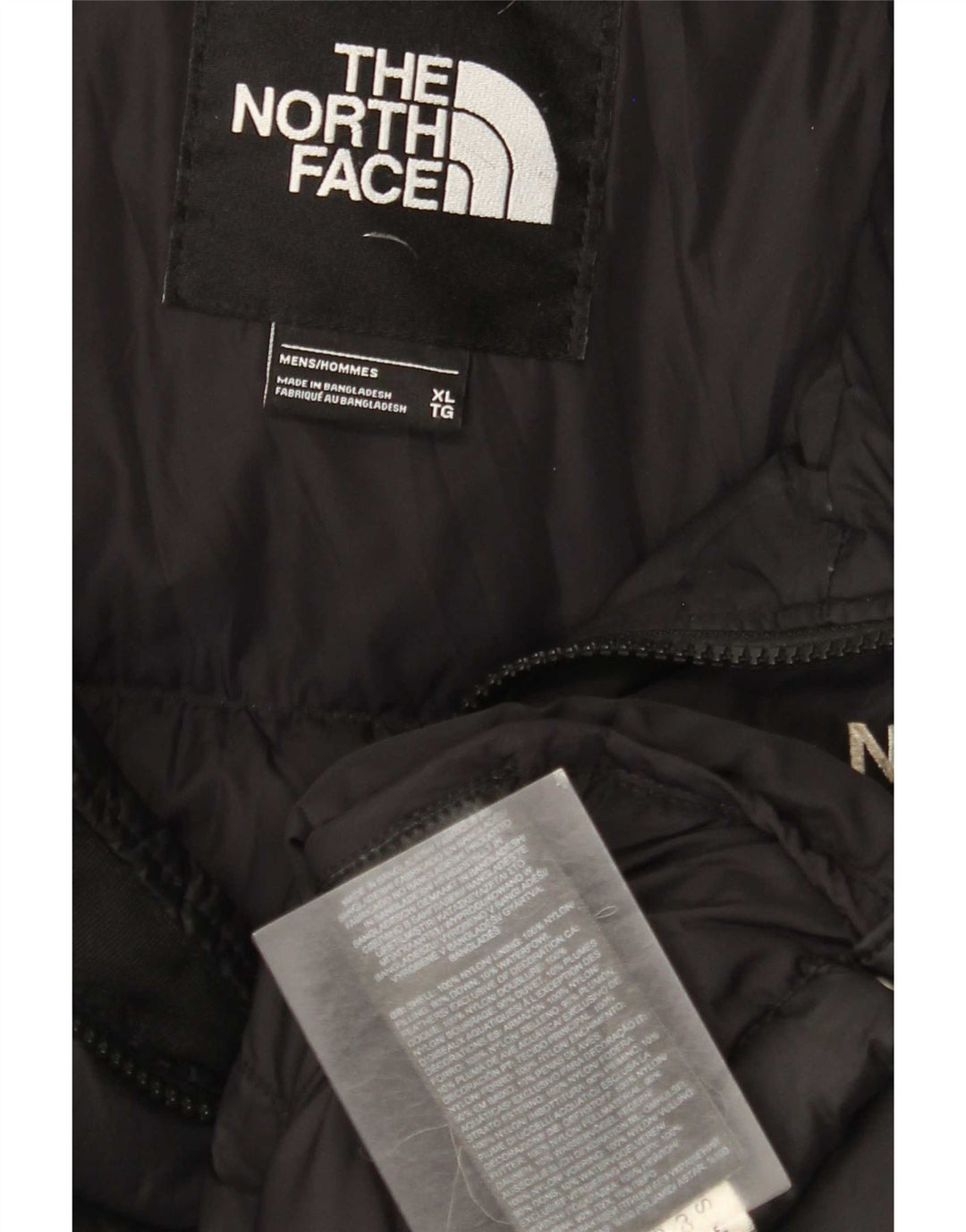 Giacca imbottita da uomo The North Face UK 42 XL nylon nero