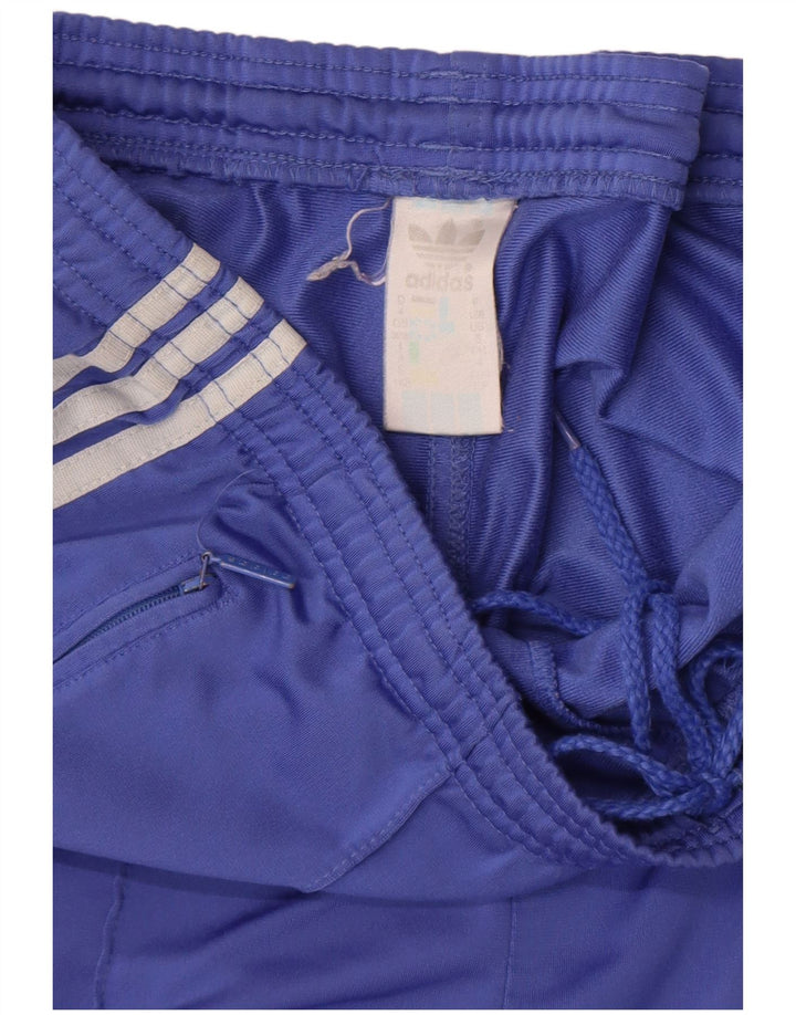 Pantaloni da tuta da uomo Adidas UK 36/38 Small Blu Poliestere