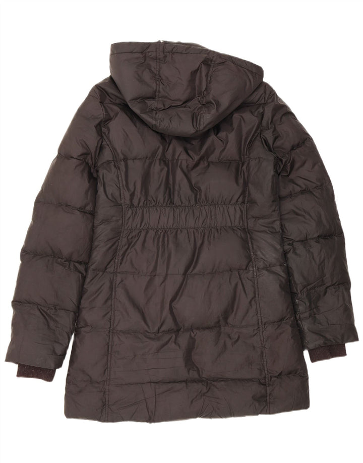 Cappotto imbottito con cappuccio da donna Replay UK 14 grande poliestere nero