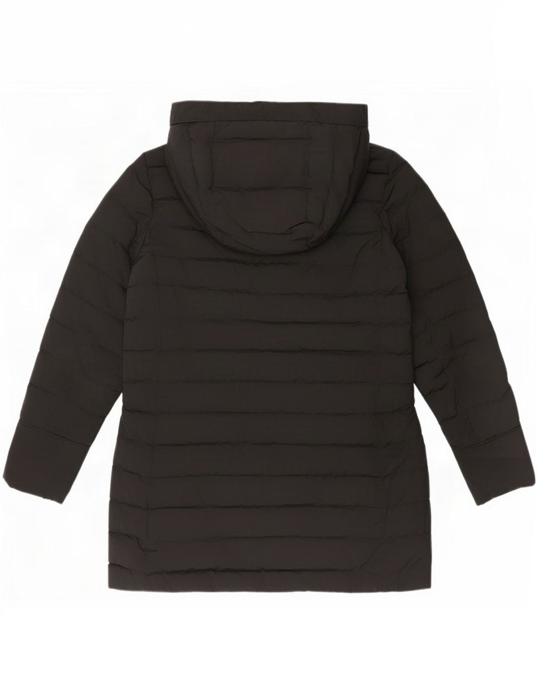 Giacca imbottita con cappuccio da donna Woolrich UK 10 piccola poliestere nero