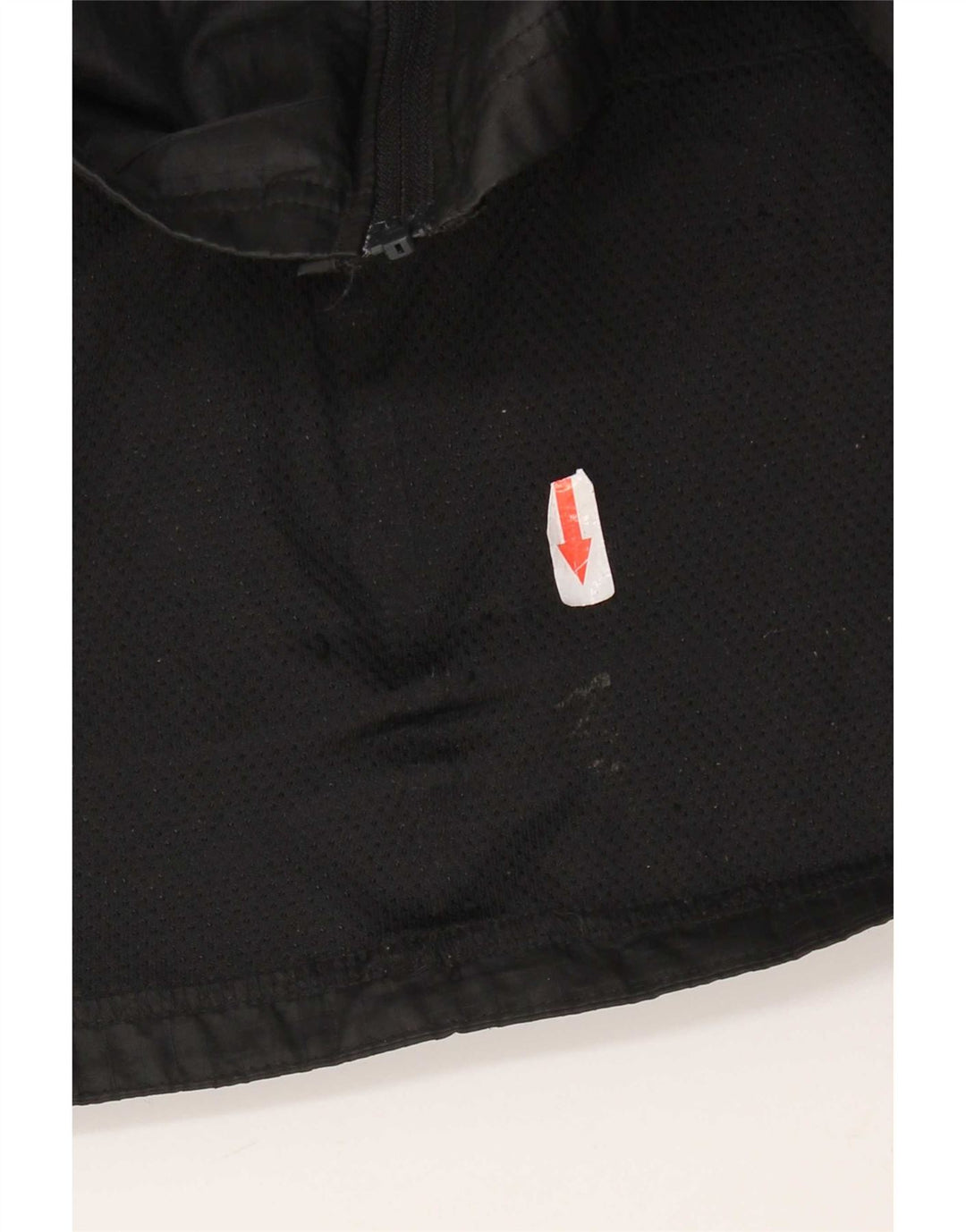 Giacca antipioggia con cappuccio da donna Nike UK 14 medio nero poliestere