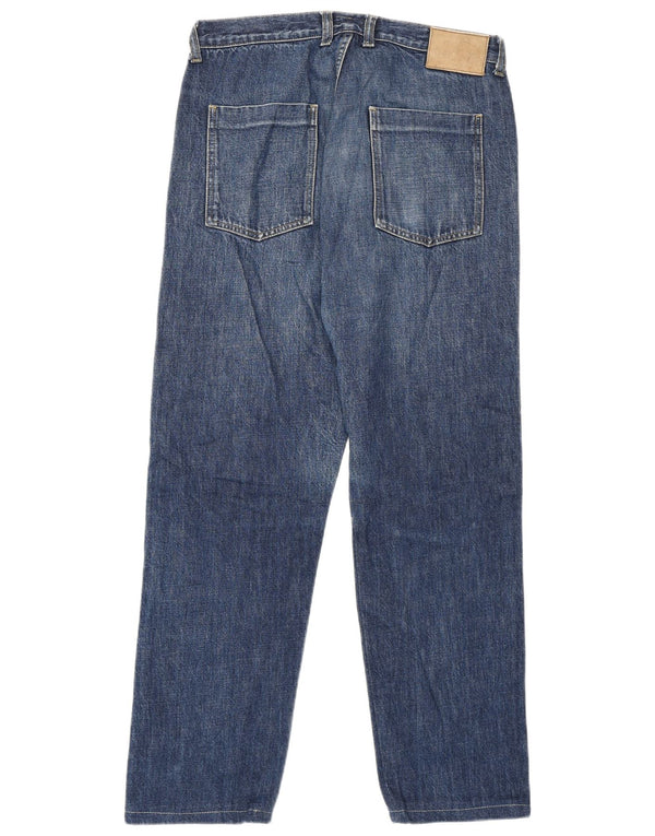 Jeans dritti da uomo Burberry W34 L29 Blu