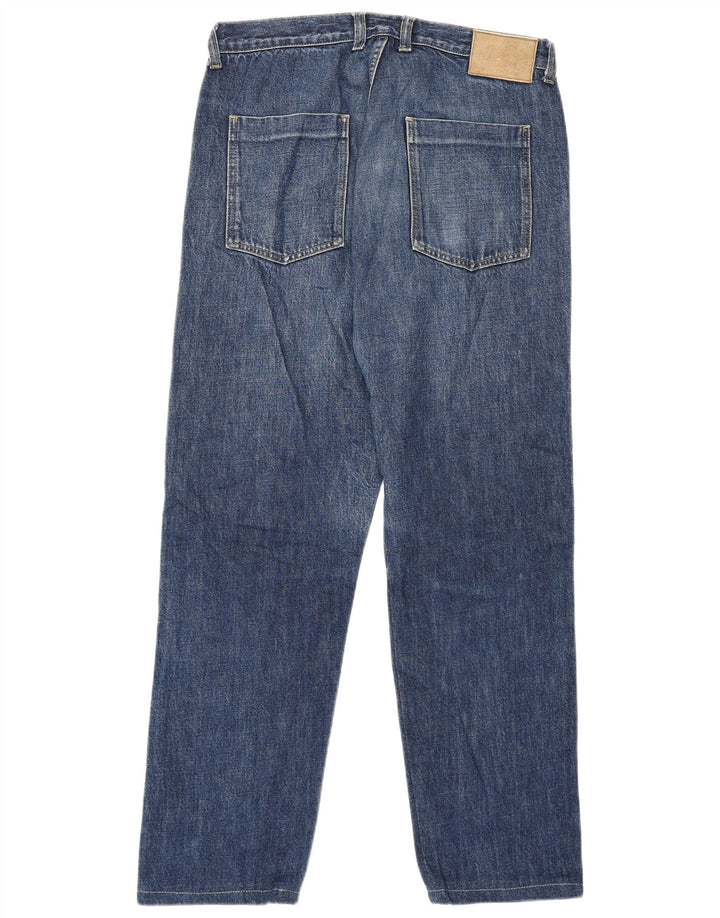 Jeans dritti da uomo Burberry W34 L29 Blu
