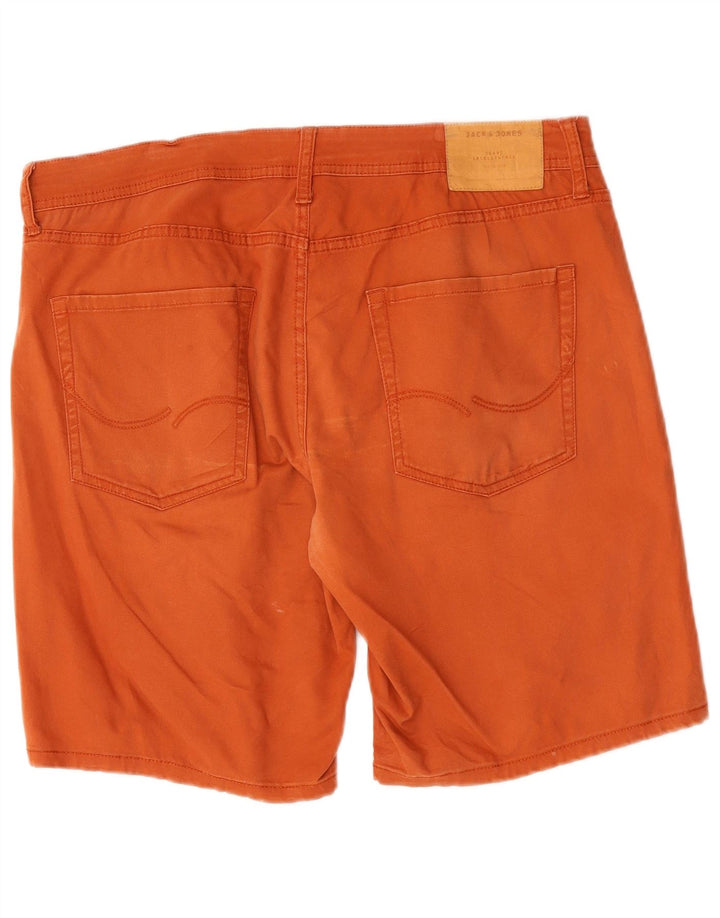 Pantaloncini casual da uomo Jack & Jones W38 XL arancioni