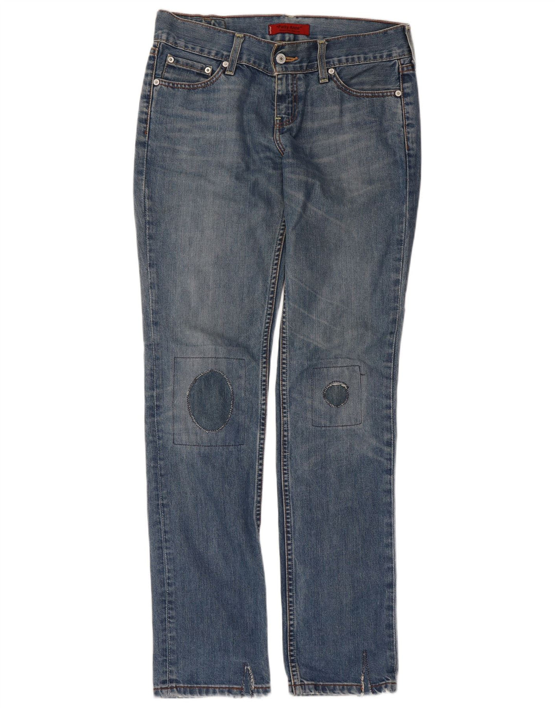 Jeans dritti da donna Levi's W31 L34 cotone blu