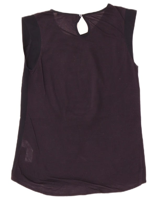 Camicetta da donna French Connection Top UK 10 Small Poliestere blu navy