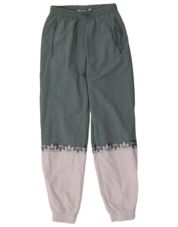 Pantaloni da tuta grafica da uomo Adidas Joggers Small Green Colourblock