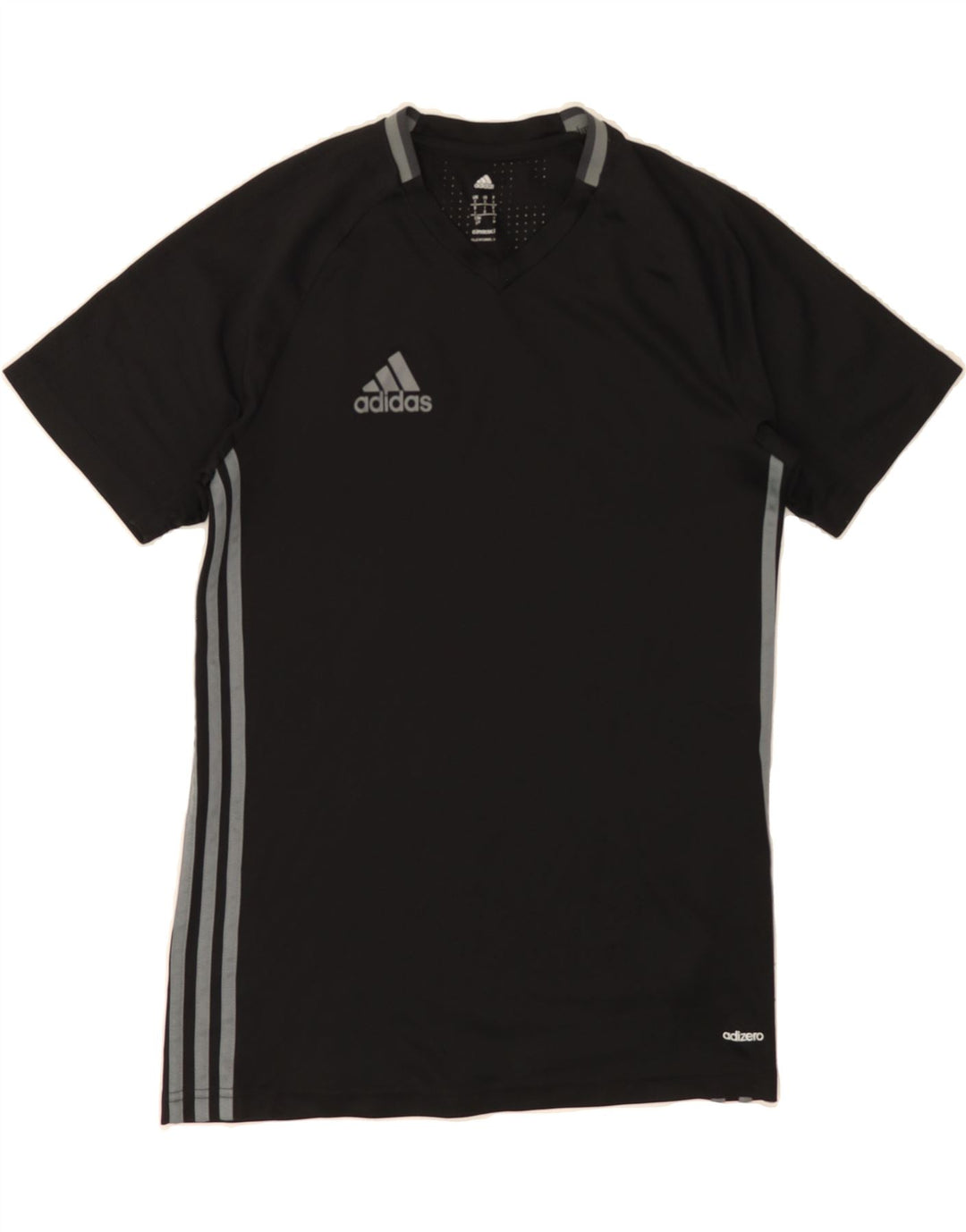 ADIDAS Mens Climacool T-Shirt Top Small Black Polyester Vintage Adidas and Second-Hand Adidas from Messina Hembry 