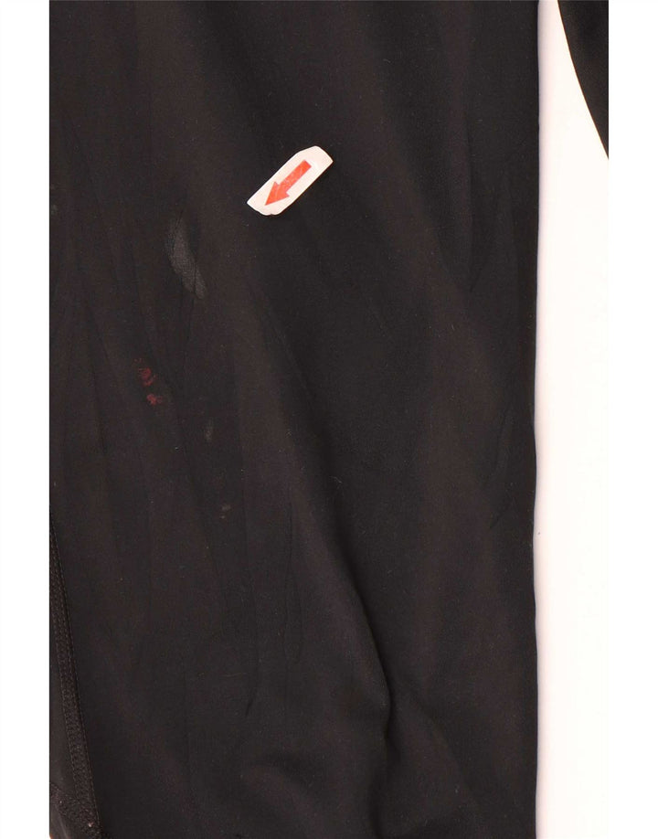 Leggings Capri da donna Nike UK 12 medio nero poliestere
