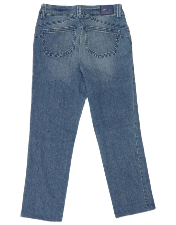Jeans slim corti Britty da donna Gas W25 L23 cotone blu