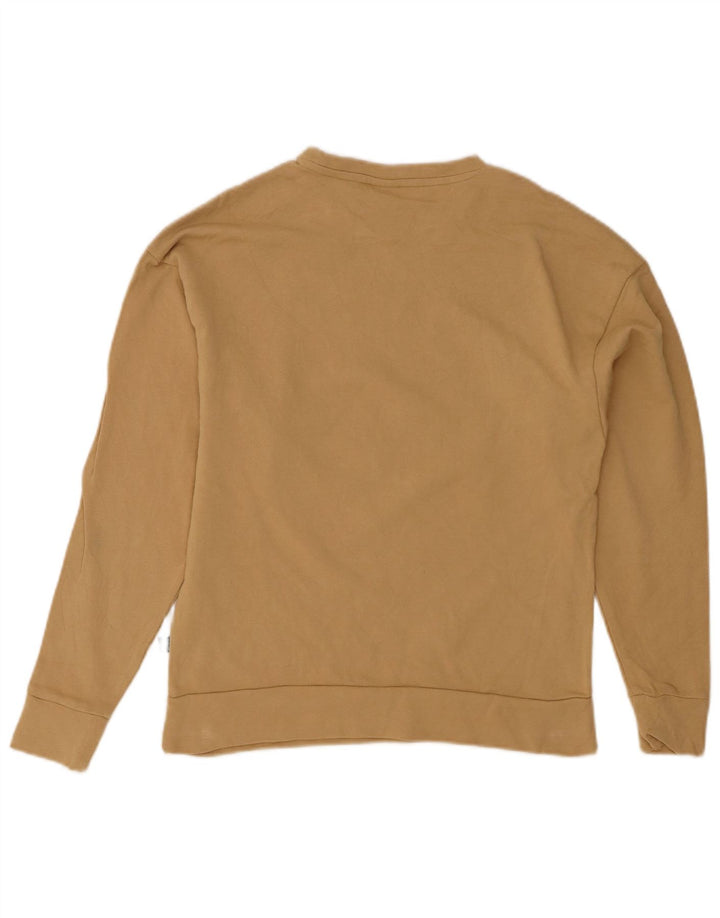 PUMA Womens Sweatshirt Jumper UK 10 Small Beige