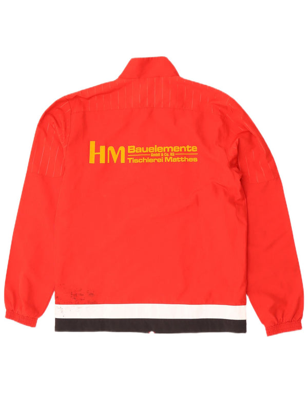 Giacca da tuta da uomo Adidas TSV Loccum piccola rossa in poliestere color block