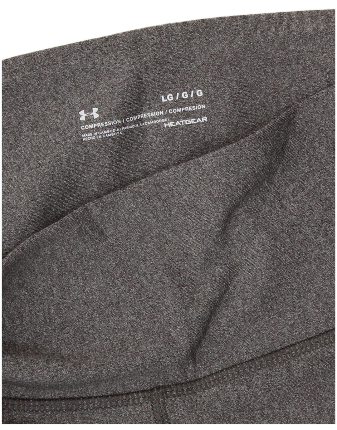 Leggings Heat Gear da donna Under Armour UK 14 Large Grigio