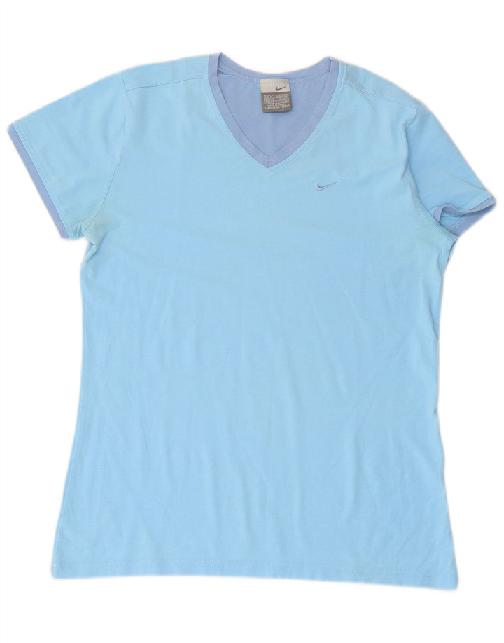 T-shirt da donna NIKE Top UK 10/12 Blu medio