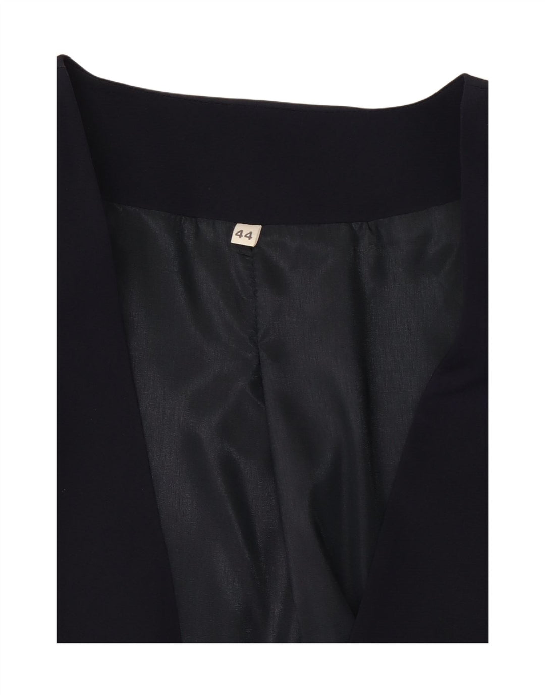 Giacca blazer doppiopetto da donna VINTAGE IT 44 medio blu navy