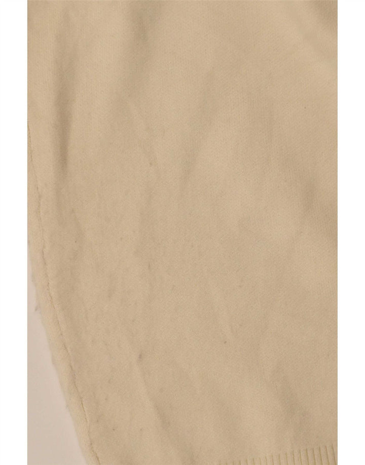 Maglione da uomo con vestibilità ampia e cappuccio Zara in viscosa beige medio